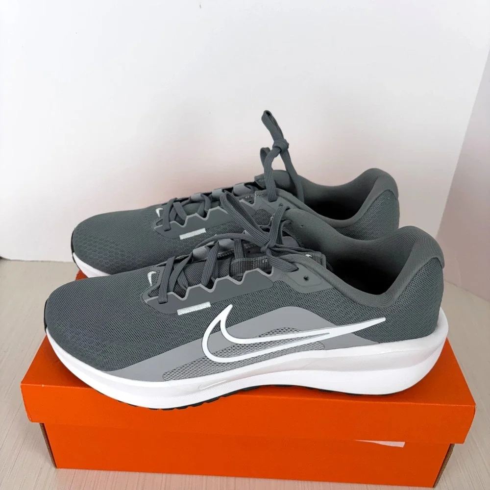 Mens Sz 11 Nike Downshifter 13 Gray Shoes Sneakers Running Athletic FD6454-010